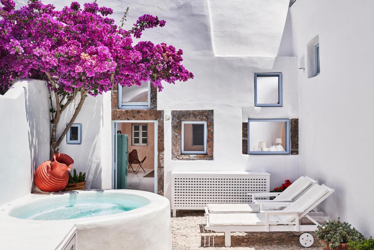 2 Bedroom Charming Villa With Outdoors Jacuzzi Megalochori (Santorini) Exterior foto