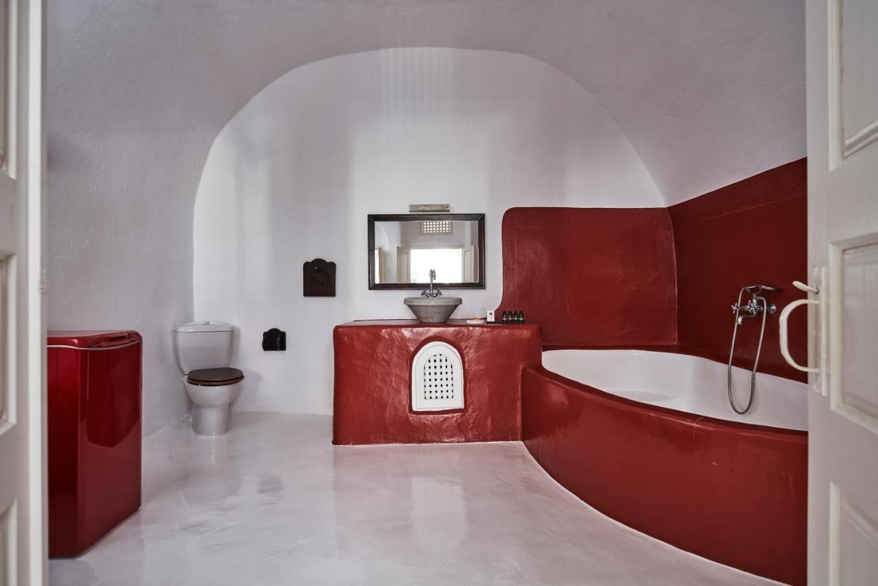 2 Bedroom Charming Villa With Outdoors Jacuzzi Megalochori (Santorini) Exterior foto